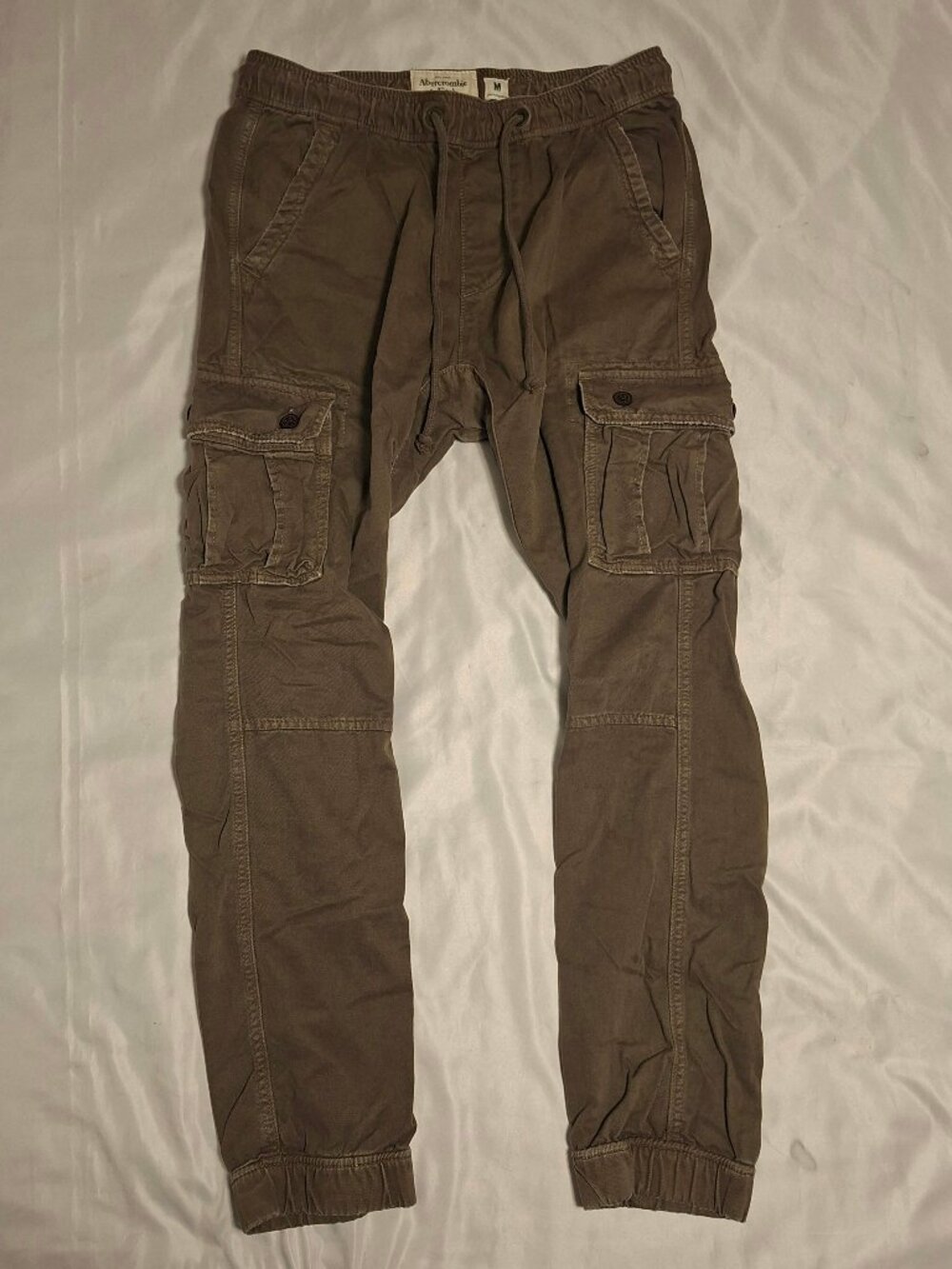 Abercrombie And Finch Pants Medium Cargo Beige Brown Mens Vintage 2000s